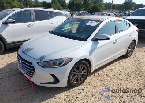 2018 Hyundai Elantra Sel from USA, damaged, VIN 5NPD84LF7JH235792
